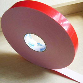 La cinta adhesiva bilateral cubrió el pegamento de acrílico fuerte con el material del forro de la espuma del PE